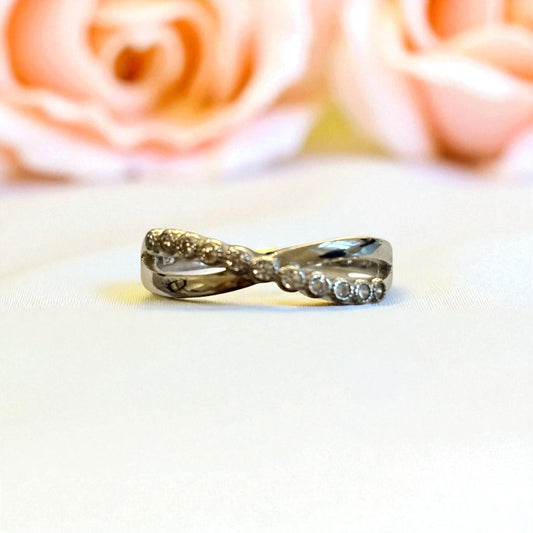 Infinity Grace Silver Ring