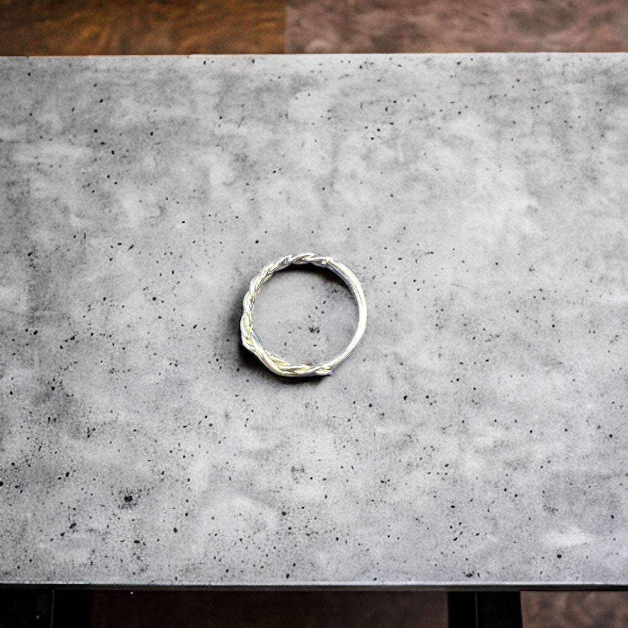 Anillo plata nudo vaquero