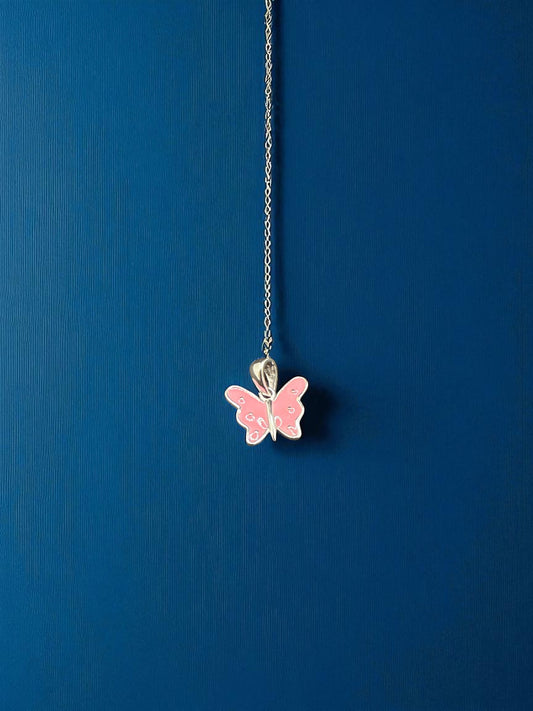 Silver Butterfly Pendant