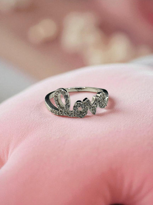 Swarosvki Crystal Love Ring