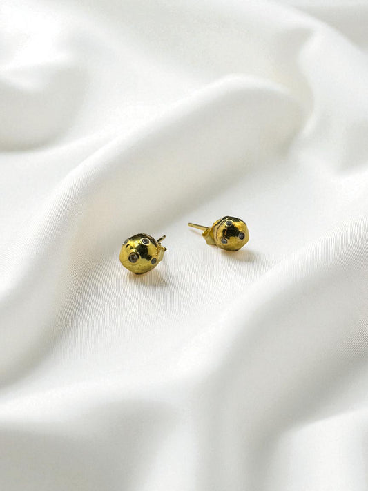 Gold Stud Earrings