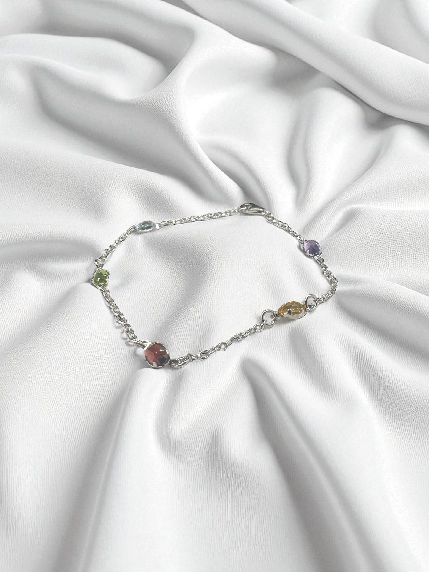Multicolor Gemstone Bracelet