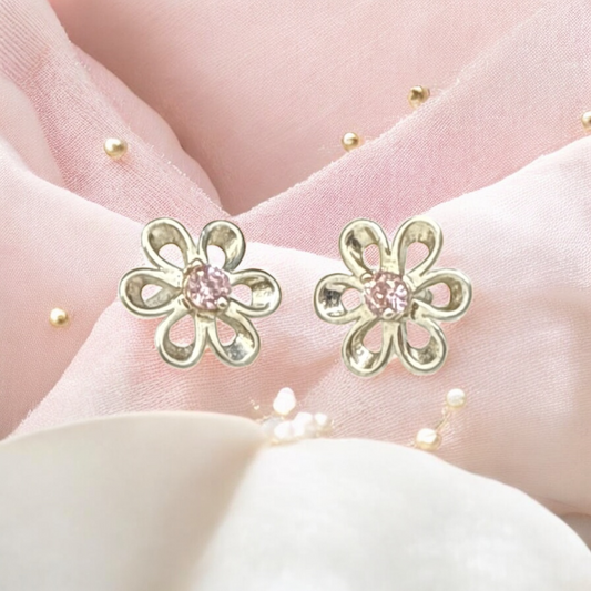 Floral Stud Earrings