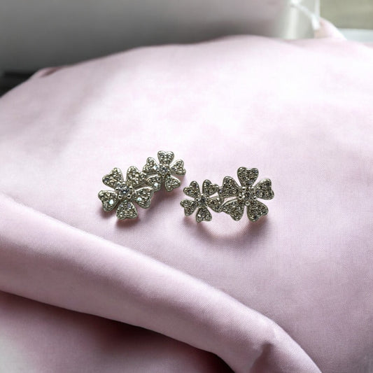 Floral Cluster Earrings