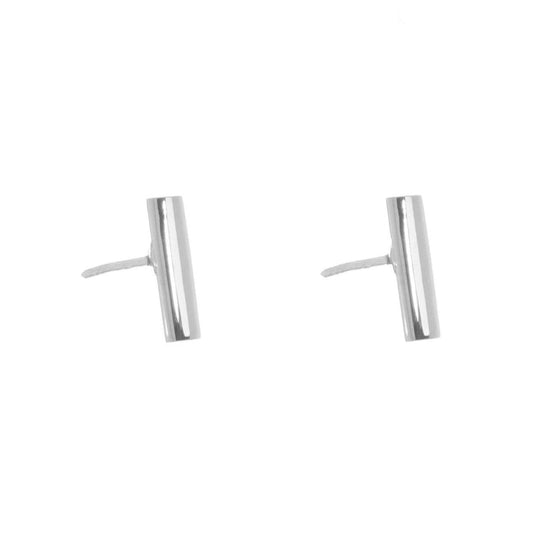 Silver Bar Earrings