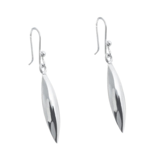 Silver Cocoon Earrings