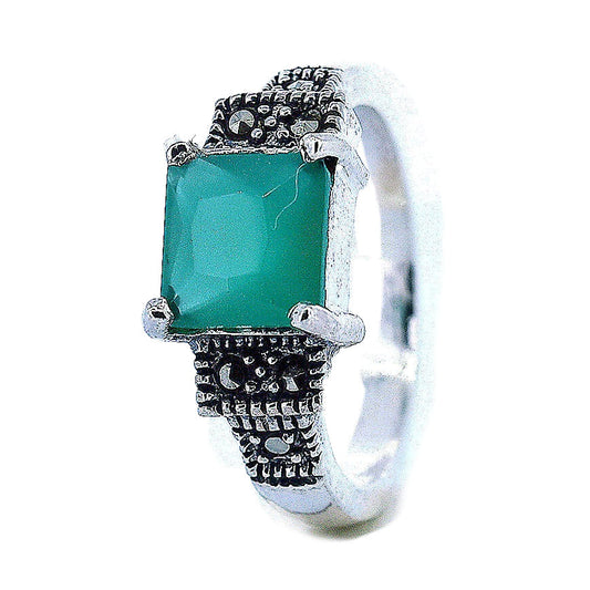 Marquise Silver Ring