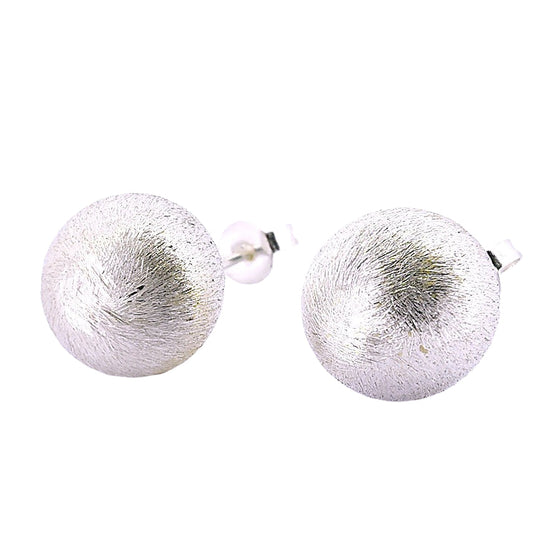 Sterling Silver Ball Stud Earrings