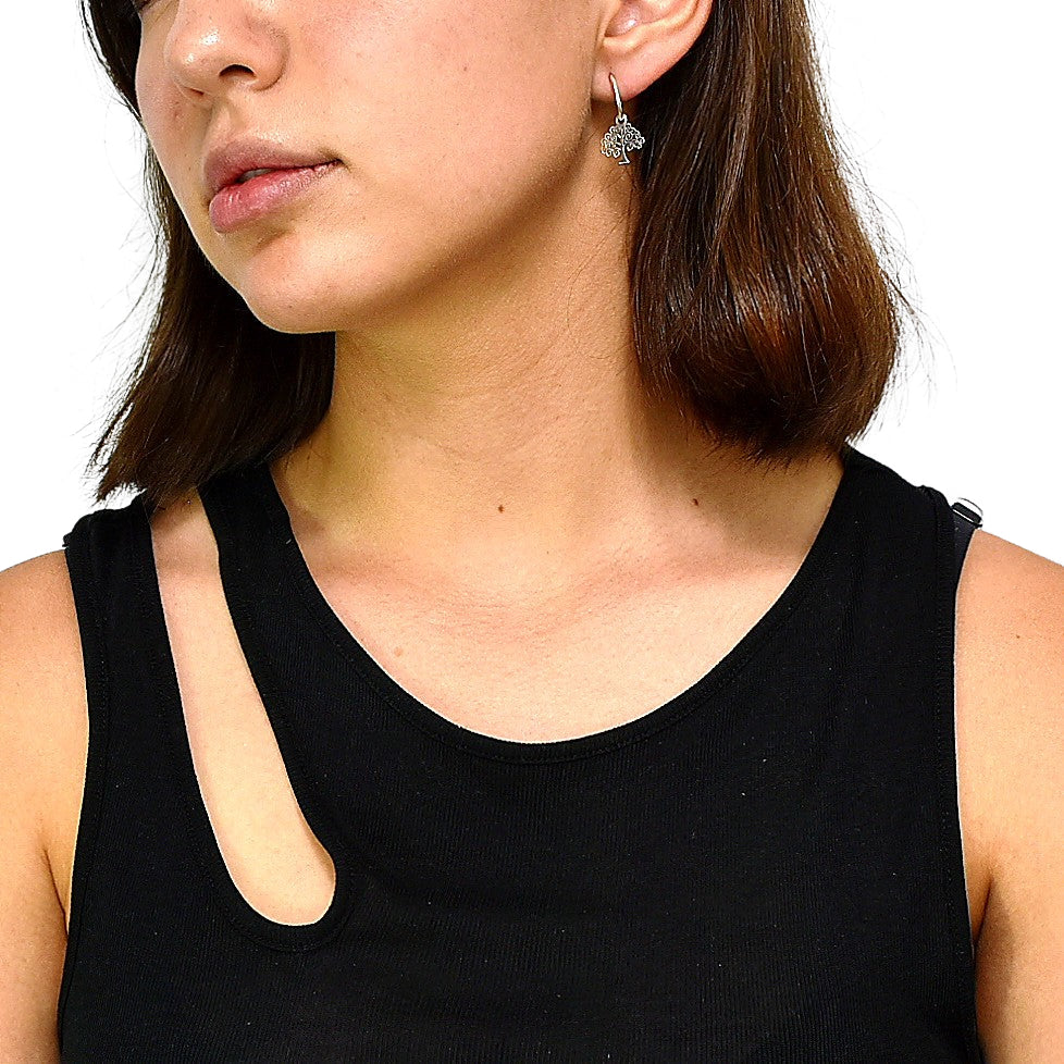 Tree of Life Silver Earrings