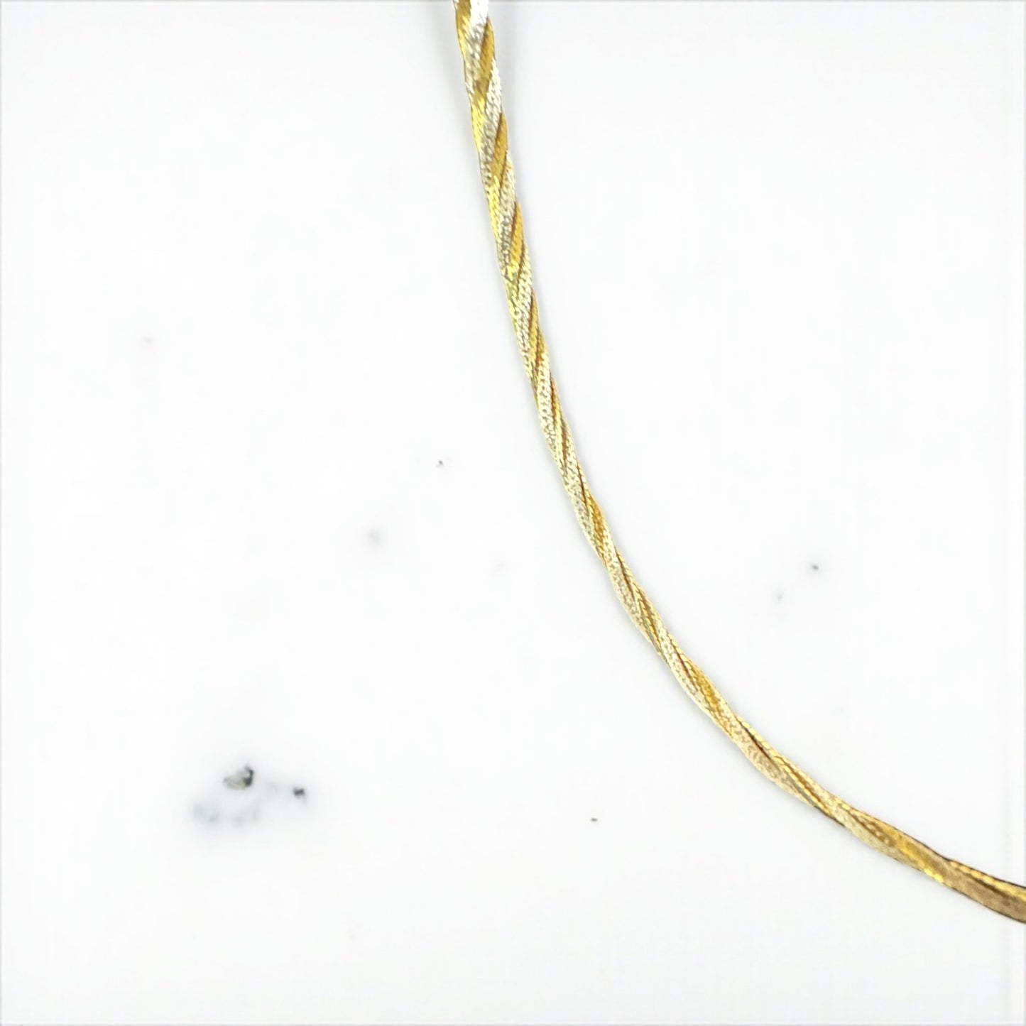 Herringbone Snake Necklace