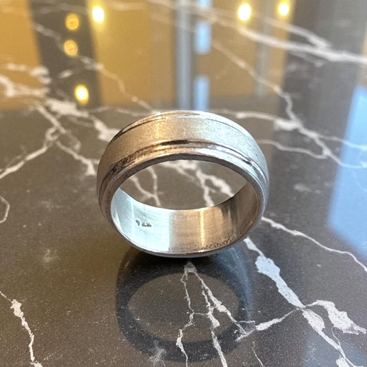 Sterling Horizon Silver Band