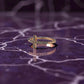 Cross Ring with Crystals