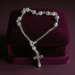 Silver Rosary Bracelet