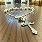 Silver Rosary Bracelet