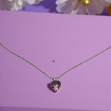 Pink Heart Necklace