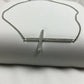 Sideways Cross Necklace