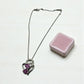 Purple Heart Necklace