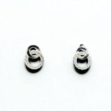 Interlocking Circle Earrings