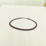 Ruby Tennis Bracelet