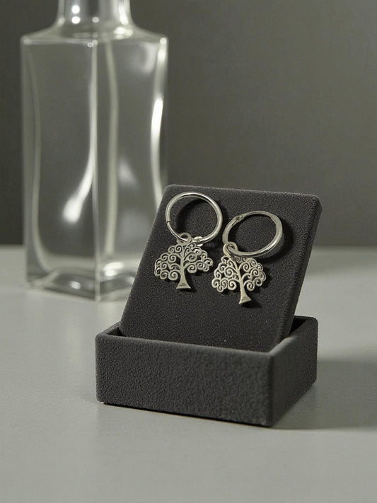 Tree of Life Silver Earrings