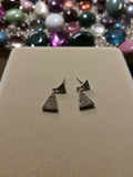 Triangle Drop Earrings