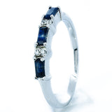 Natural Three Stone Ring