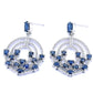 Silver Earrings With Natural Stones